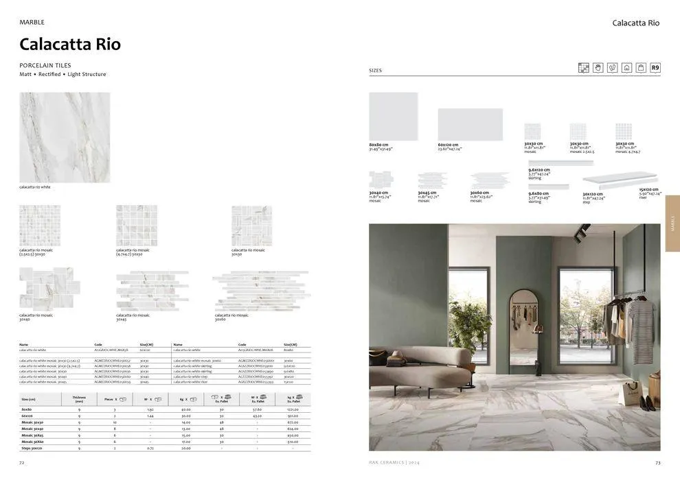 Surfaces Porcelain and Ceramics 2024 from 2 February to 31 December 2024 - Offers page 38