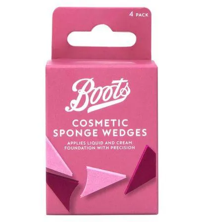 Boots COSMETIC SPONGE WEDGES 4PK