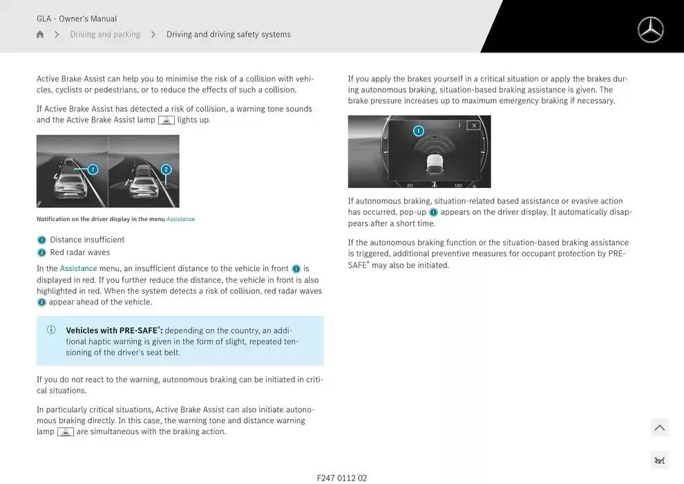 GLA SUV from 14 January to 30 April 2025 - Offers page 421