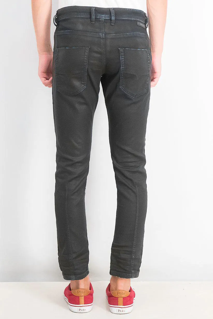 Men Krooley Denim Rip Jeans, Dark Navy