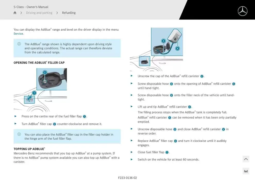 S-Class Saloon Long from 14 January to 30 April 2025 - Offers page 320