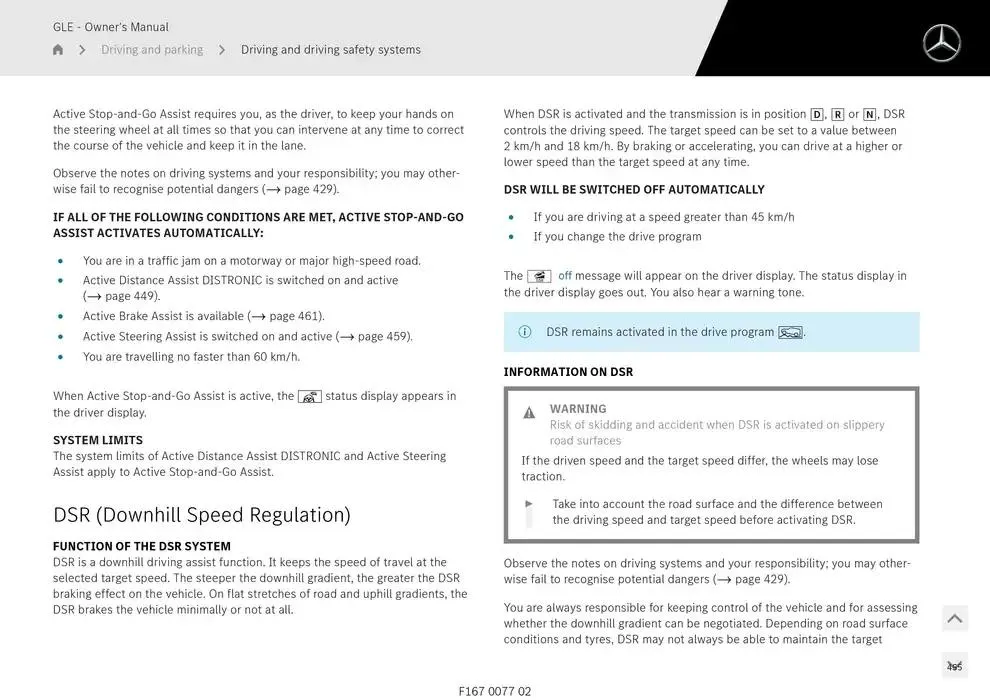 GLE SUV from 14 January to 30 April 2025 - Offers page 455