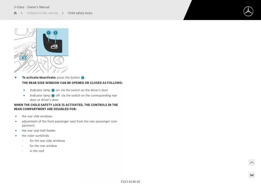 S-Class Saloon Long from 14 January to 30 April 2025 - Offers page 186