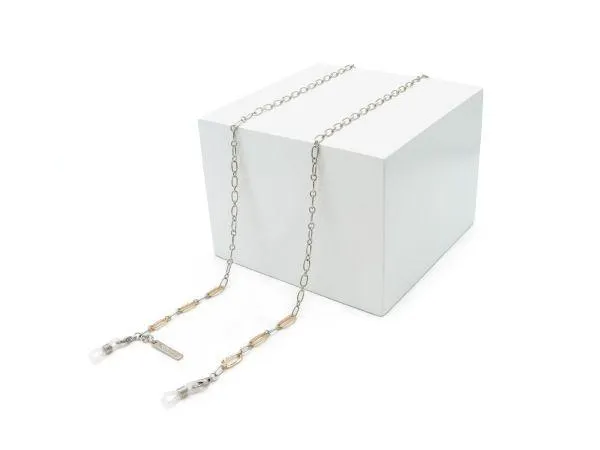 Silver-Gold Glasses Chain