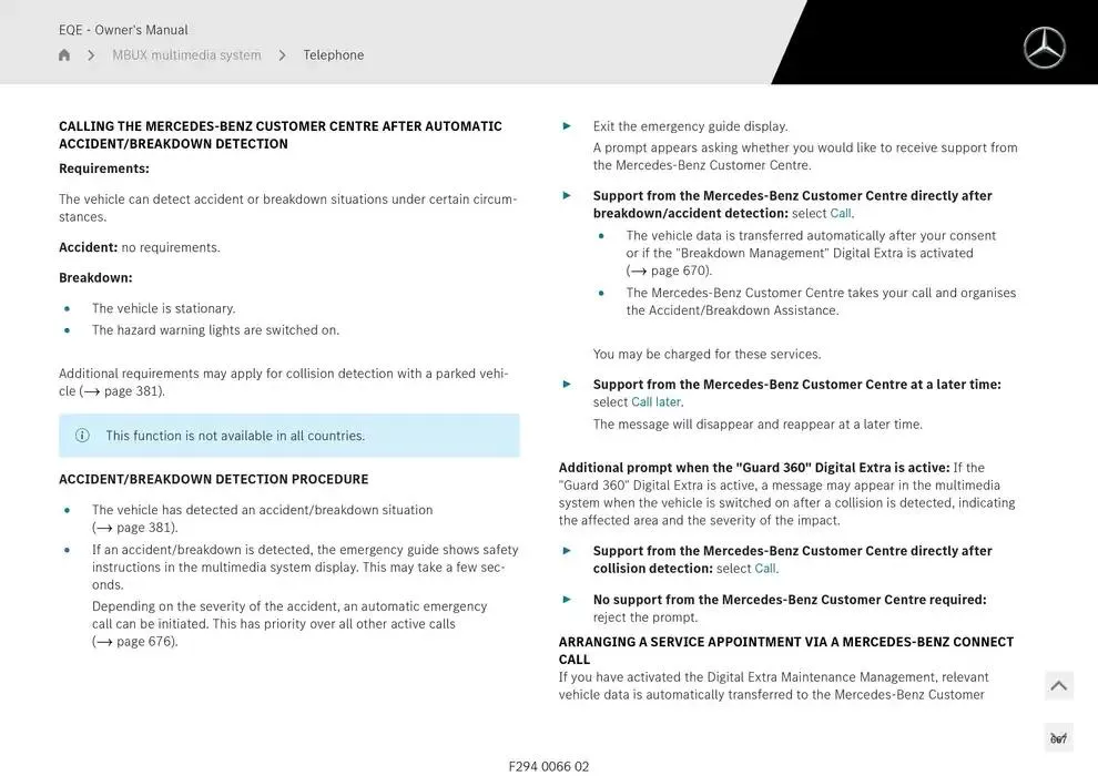 EQE SUV from 14 January to 30 April 2025 - Offers page 667