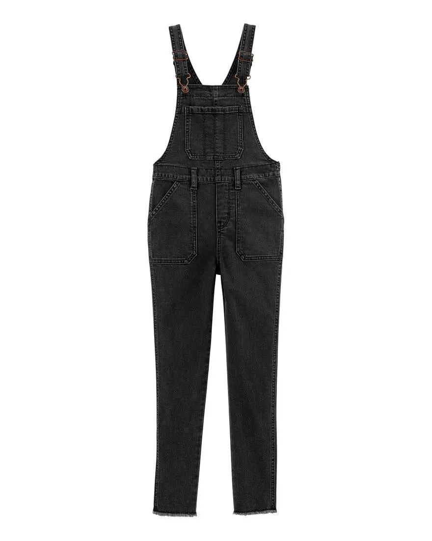 The Favorite Overalls: Frayed Hem Remix