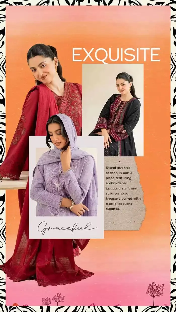 Unstitched Cross Season Edit'25 from 28 January to 31 December 2025 - Offers page 90