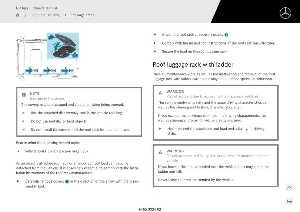 G-Class SUV from 14 January to 30 April 2025 - Offers page 223