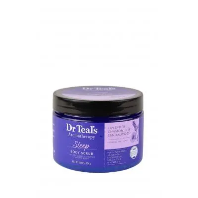Dr Teal's Sleep Body Scrub Lavender Chamomile Sandalwood 454g