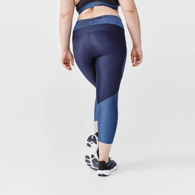 Women's breathable short running leggings Dry+ Feel