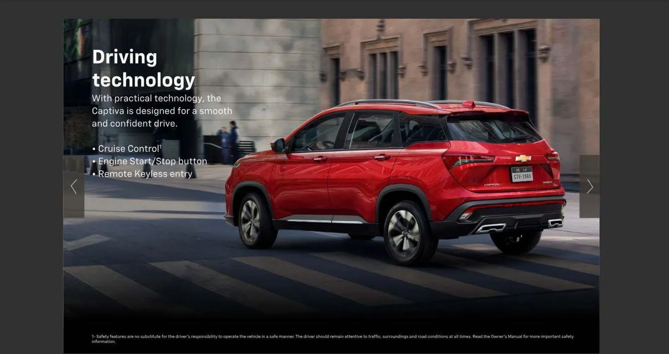 The 2025 Captiva from 2 September to 31 December 2024 - Offers page 6
