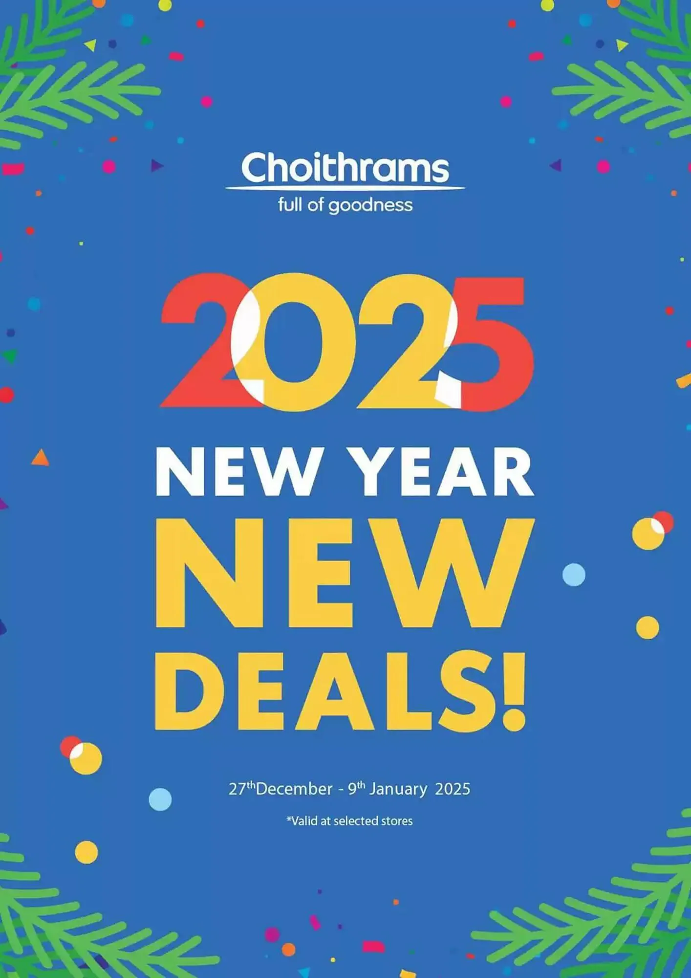 Choithrams catalogue - 1