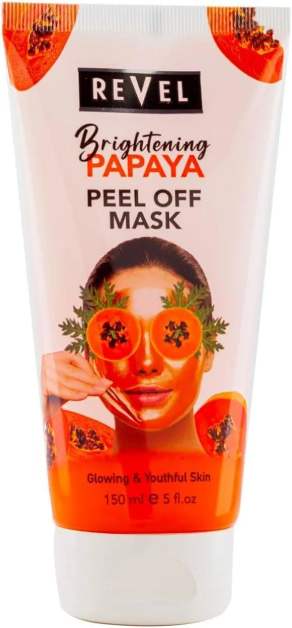 Revel Skin Care Brightening Papaya Peel Off Mask 150ml