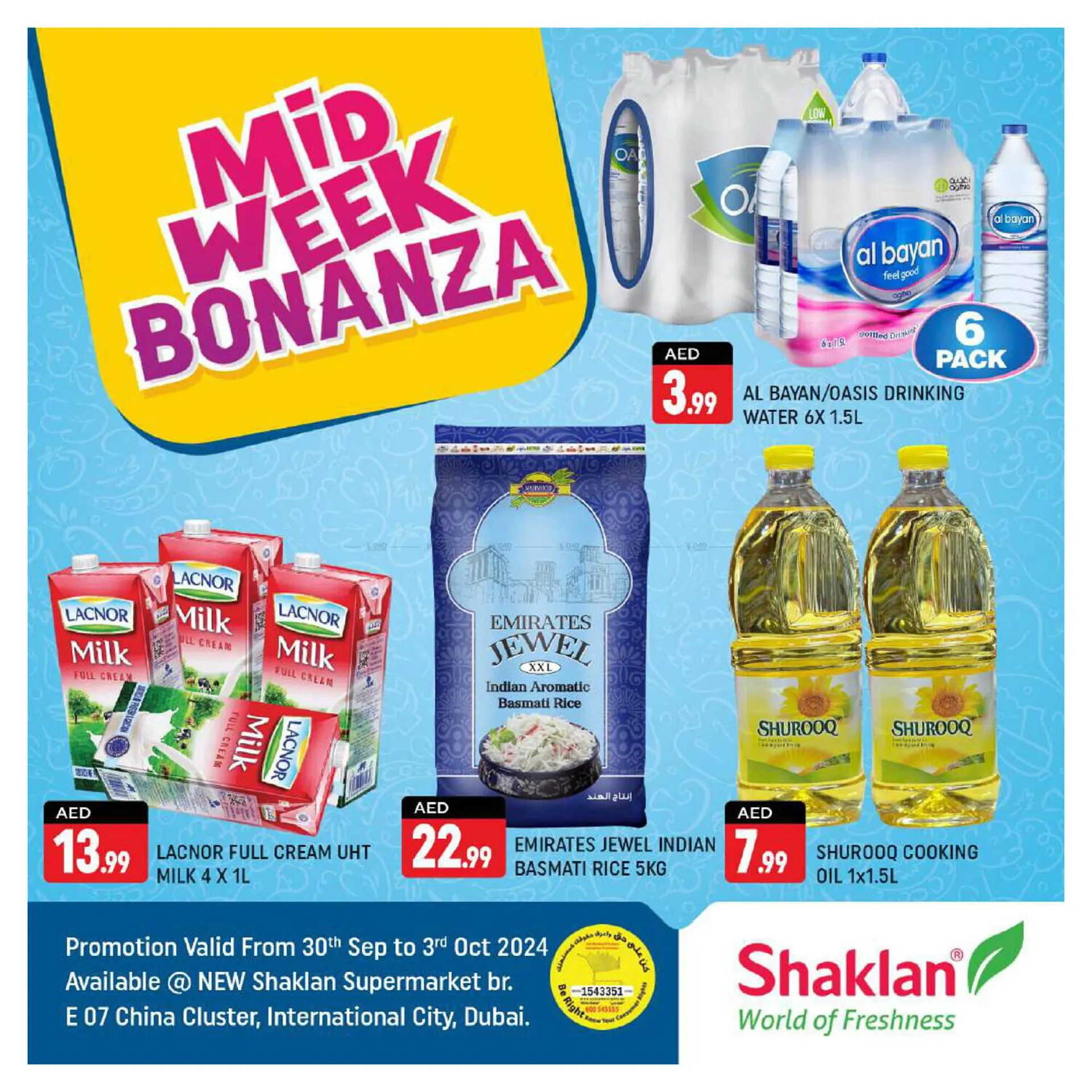 Shaklan catalogue from 30 September to 3 October 2024 - Offers page 1