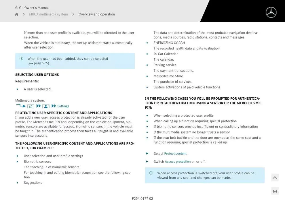 GLC SUV from 14 January to 30 April 2025 - Offers page 573