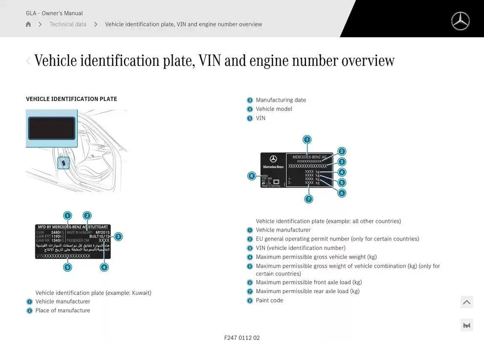 GLA SUV from 14 January to 30 April 2025 - Offers page 814