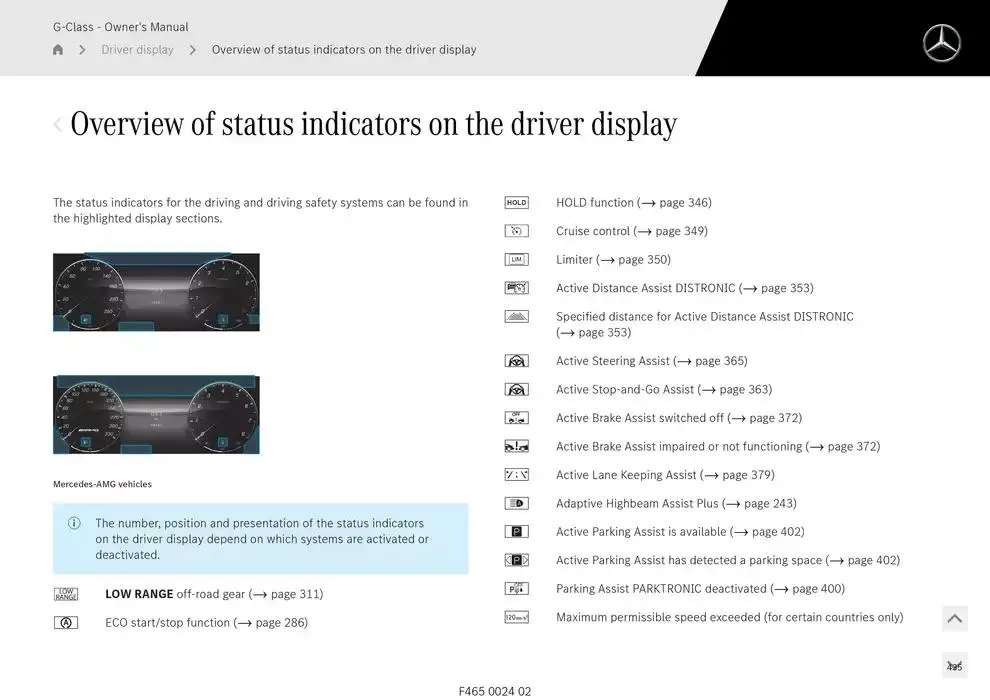 G-Class SUV from 14 January to 30 April 2025 - Offers page 435
