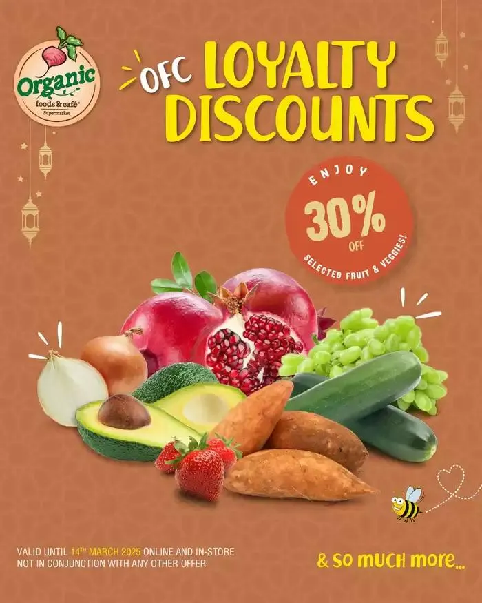 Enjoy 30% Off Fruit & Veg  from 28 February to 14 March 2025 - Offers page 1
