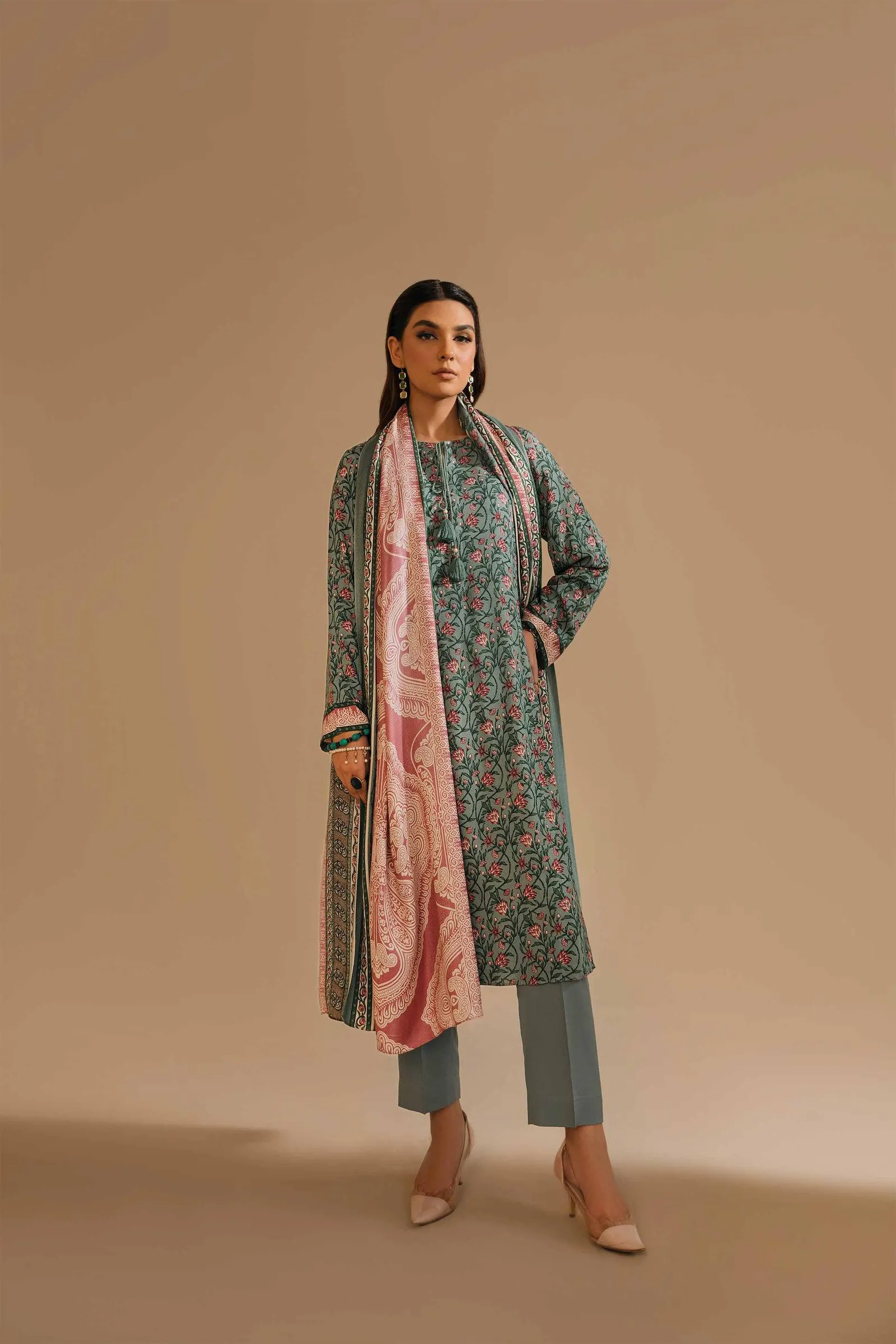 3 Piece - Printed Suit - 42303167