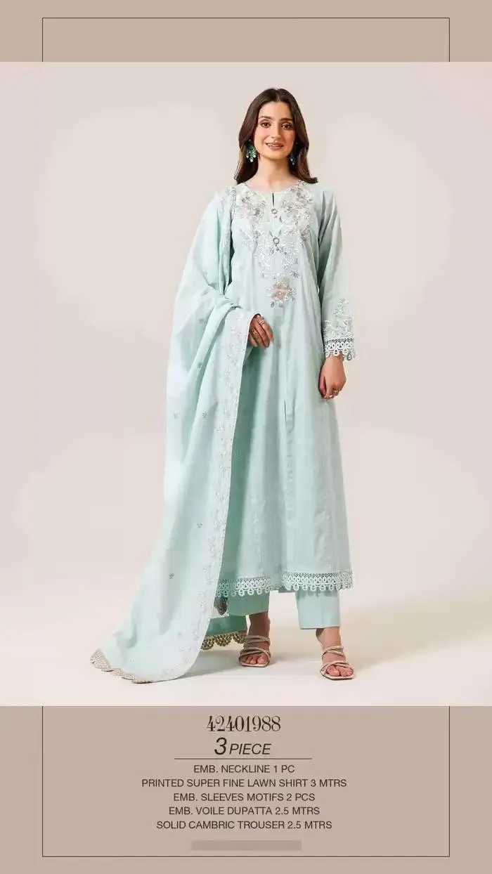 Unstitched Cross Season Edit'25 from 28 January to 31 December 2025 - Offers page 190