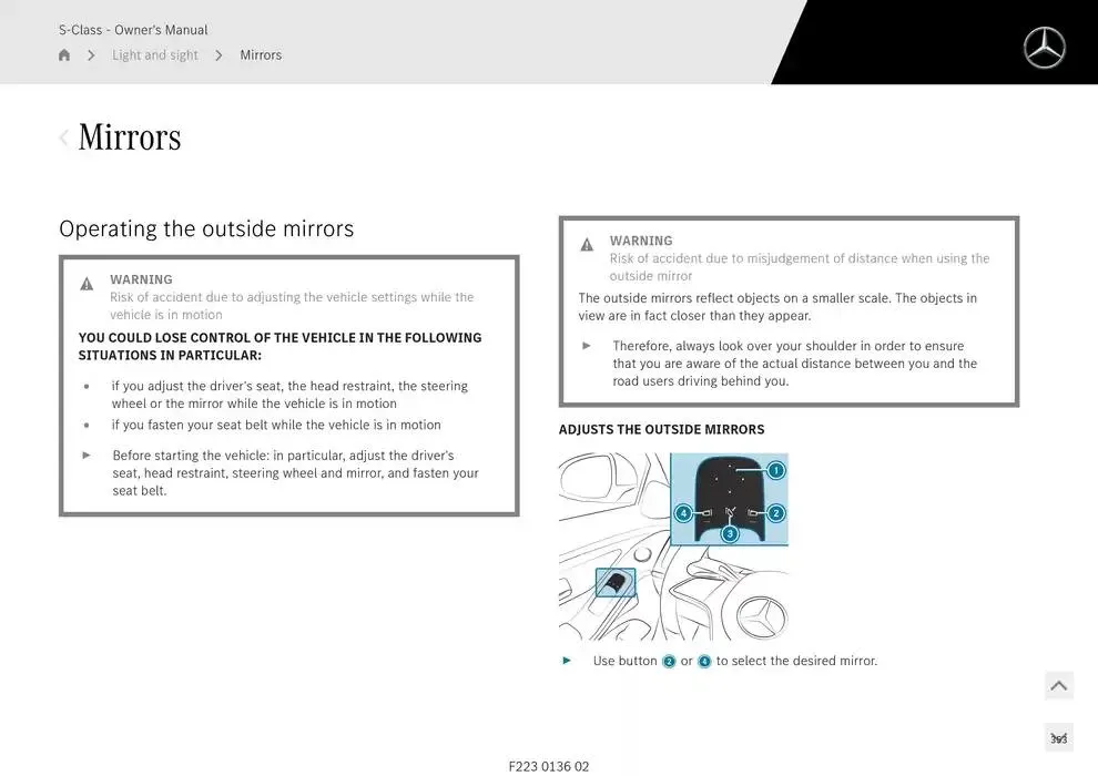 S-Class Saloon Long from 14 January to 30 April 2025 - Offers page 273