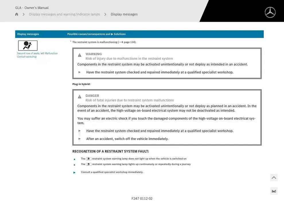 GLA SUV from 14 January to 30 April 2025 - Offers page 842