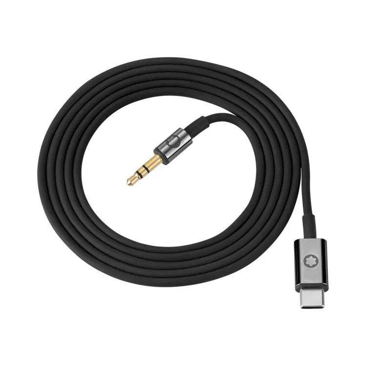Black Cable Set for Montblanc MB 01 Headphones