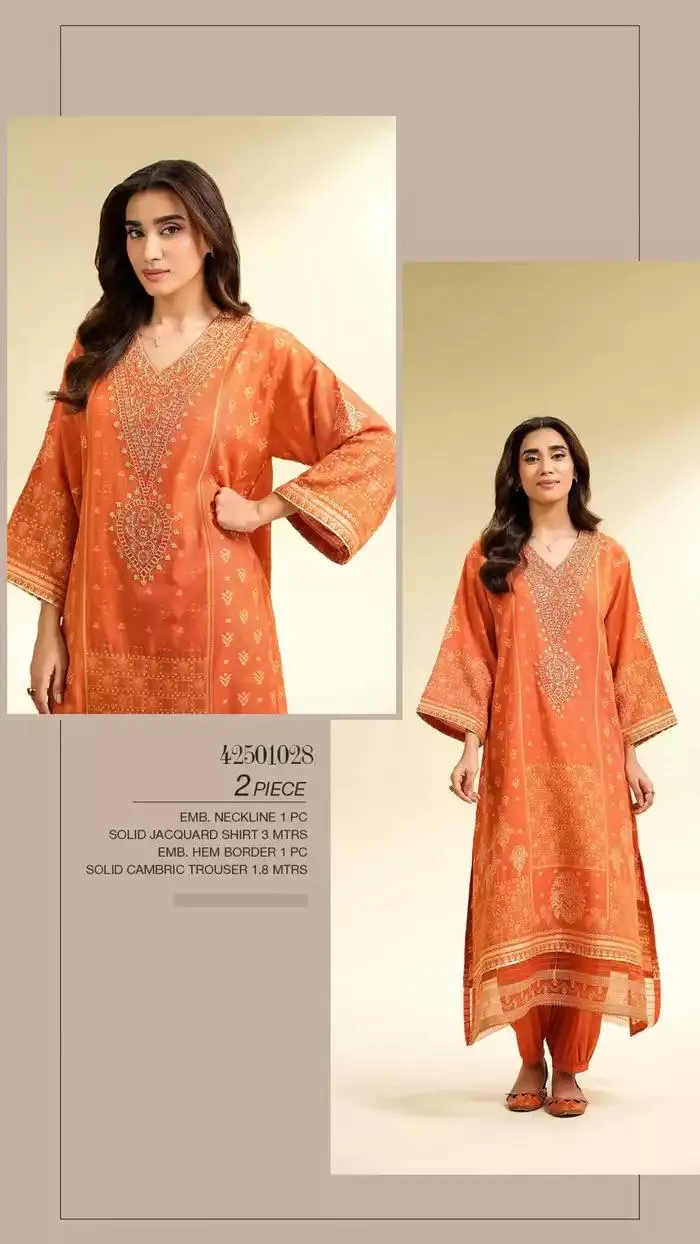 Unstitched Cross Season Edit'25 from 28 January to 31 December 2025 - Offers page 76