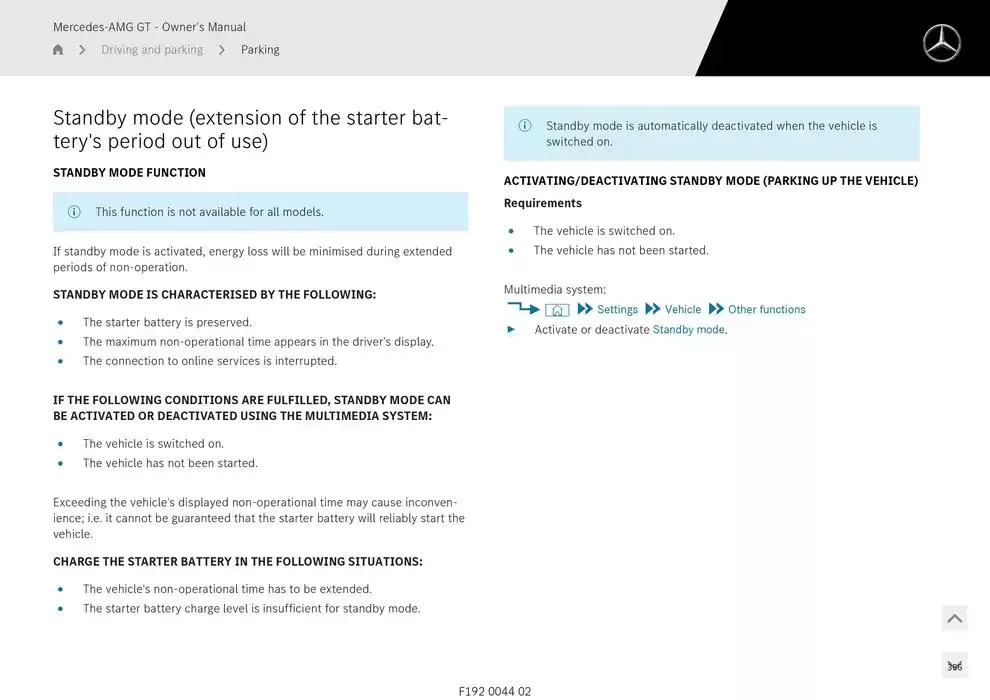 Mercedes-AMG GT Coupé from 14 January to 30 April 2025 - Offers page 356