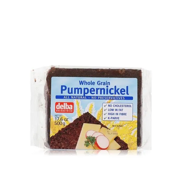Delba wholegrain Pumpernickel bread 500g