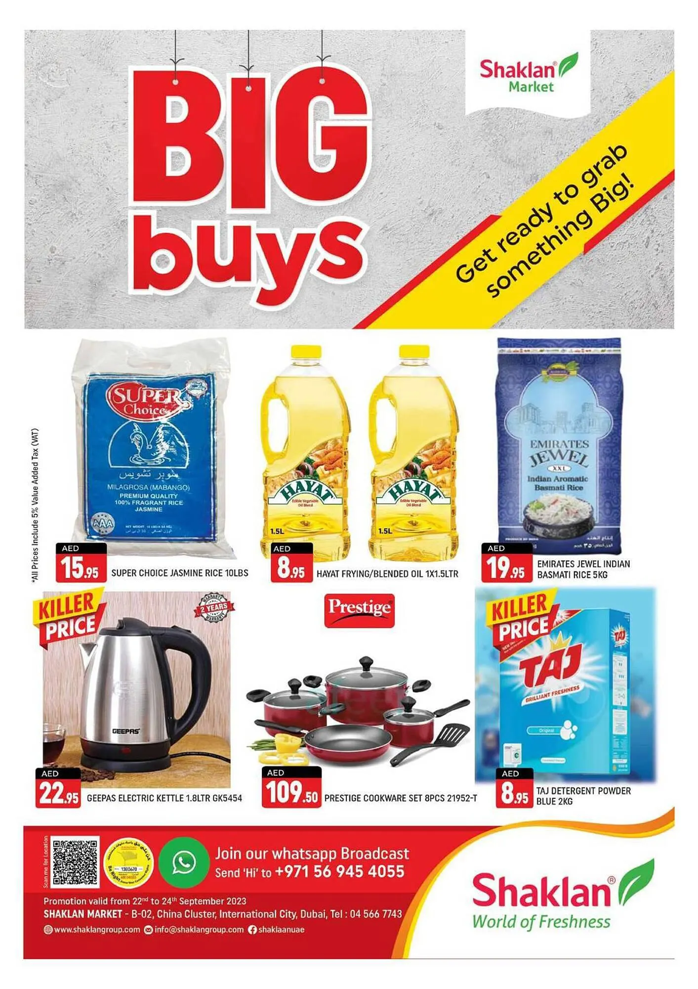 Shaklan catalogue from 22 September to 24 September 2023 - Offers page 1