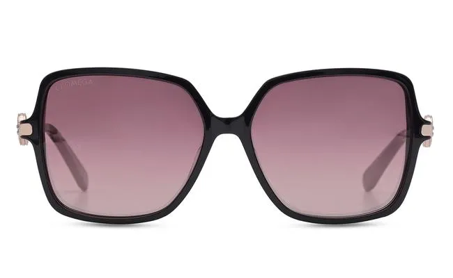 Women Butterfly Dark Havana Sunglass