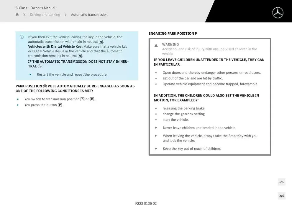 S-Class Saloon Long from 14 January to 30 April 2025 - Offers page 306