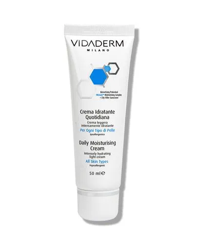 Vidaderm Daily Moisturising Cream with Sun Protection - 50ml