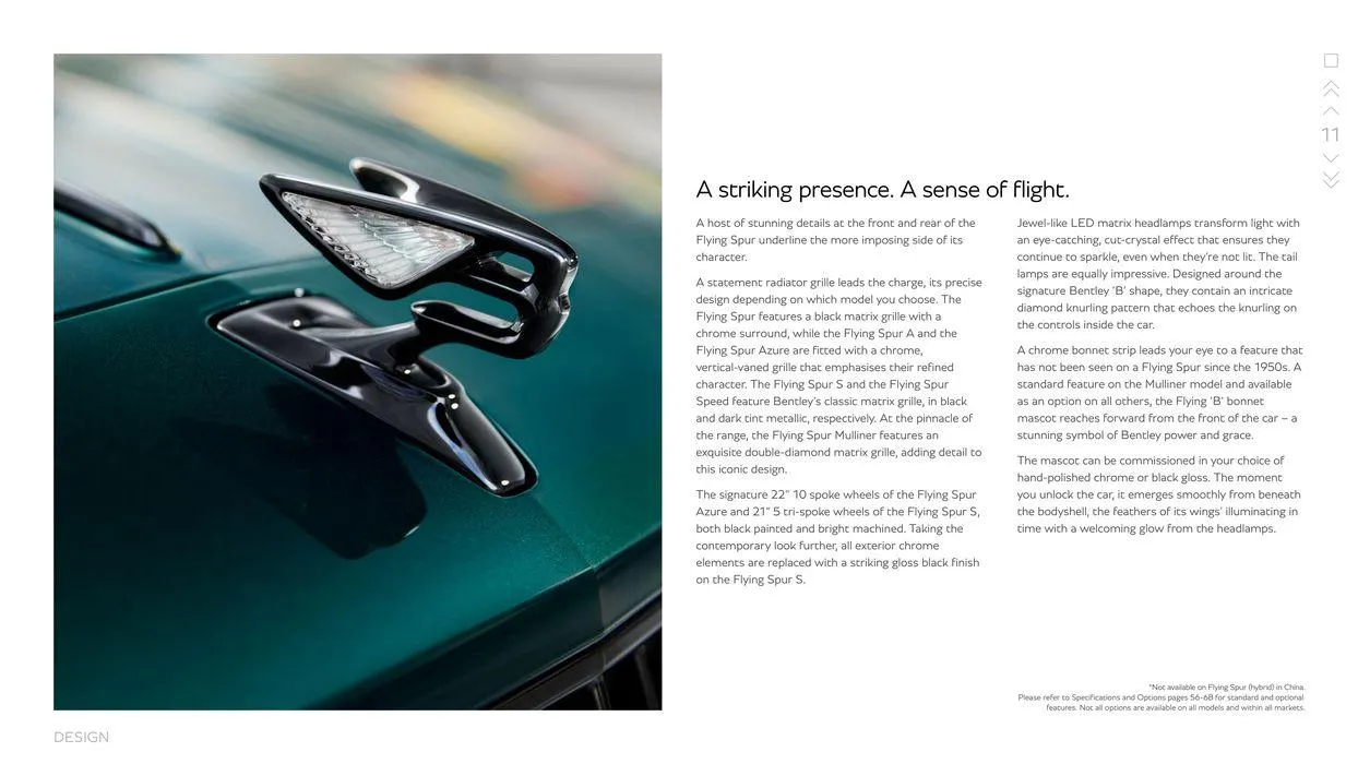 Flying Spur Range from 15 March to 15 September 2024 - Offers page 11