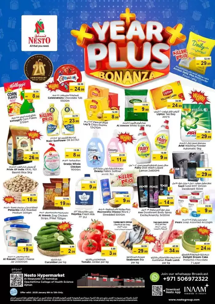 Nesto PLUS YEAR BONANZA from 9 January to 13 January 2025 - Offers page 1