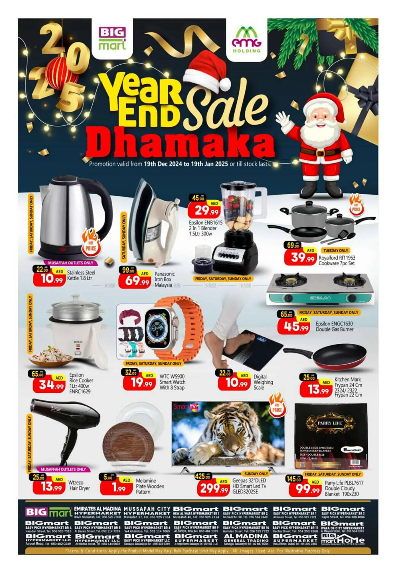 Bigmart catalogue from 20 December to 19 January 2025 - Offers page 1