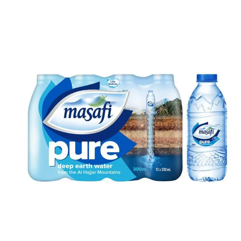 Masafi Pure Mineral Water 12x330ml