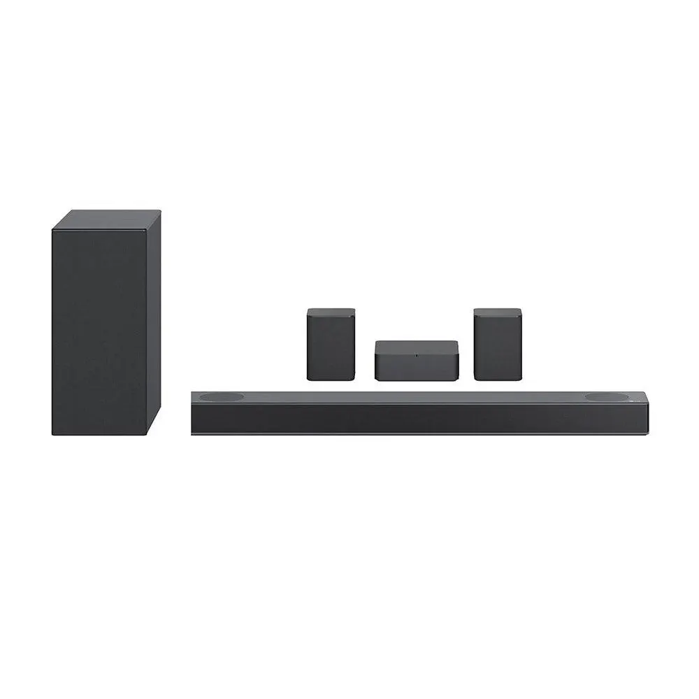 LG S75QR 5.1.2 ch High Res Audio Sound Bar with Dolby Atmos and Surround Speakers