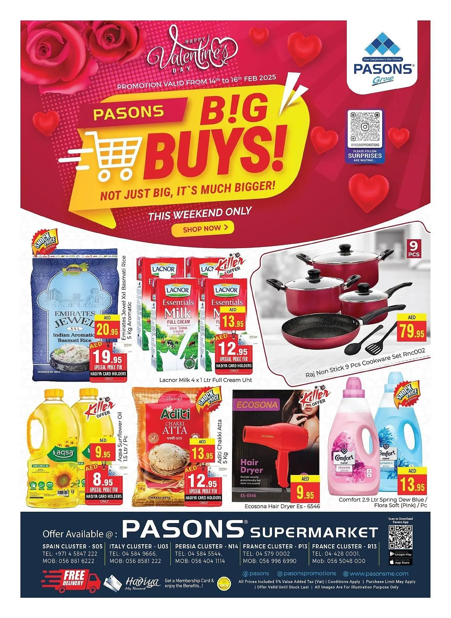 Pasons catalogue from 14 February to 16 February 2025 - Offers page 1