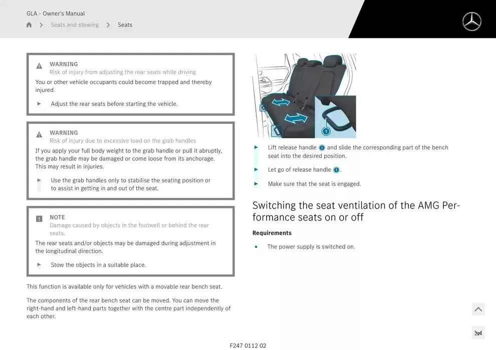 GLA SUV from 14 January to 30 April 2025 - Offers page 224