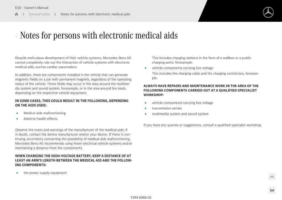 EQE SUV from 14 January to 30 April 2025 - Offers page 119