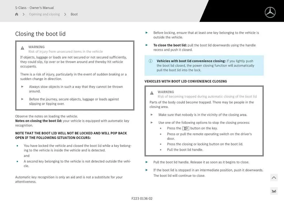 S-Class Saloon Long from 14 January to 30 April 2025 - Offers page 200
