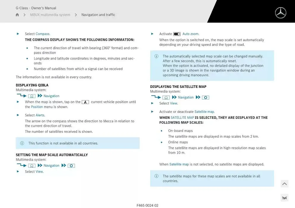 G-Class SUV from 14 January to 30 April 2025 - Offers page 524
