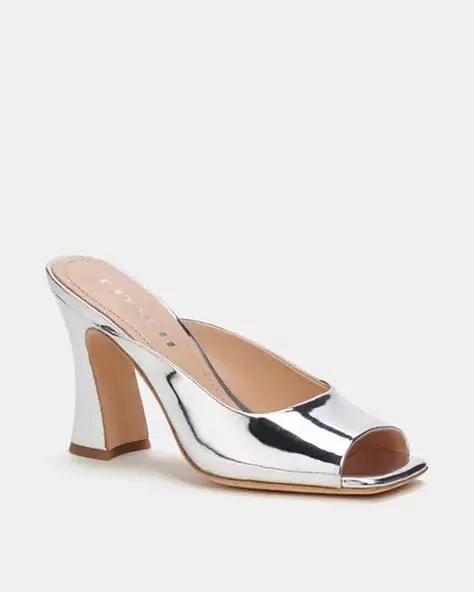Laurence Sandal In Metallic