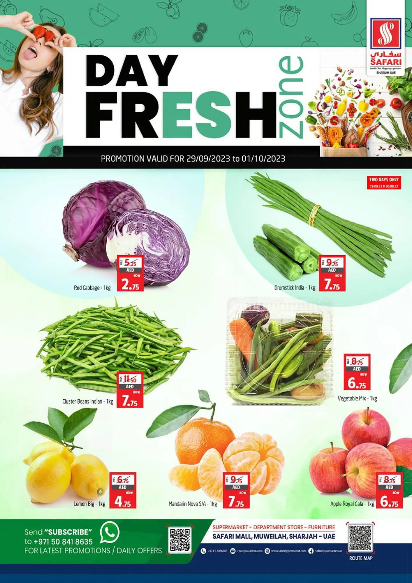 Safari Hypermarket catalogue from 29 September to 1 October 2023 - Offers page 1