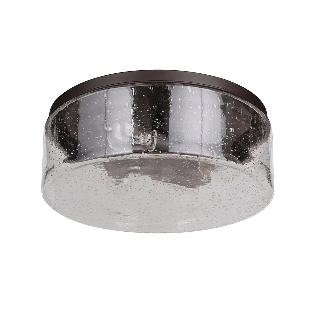 Eldon 3 Light Flush Mount - Black