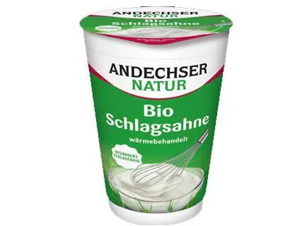 Andechser Organic Fresh Whipped Cream 32% (200g)
