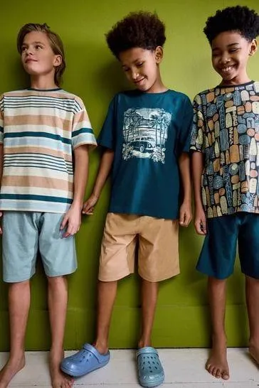Short Pyjamas 3 Pack (3-16yrs)