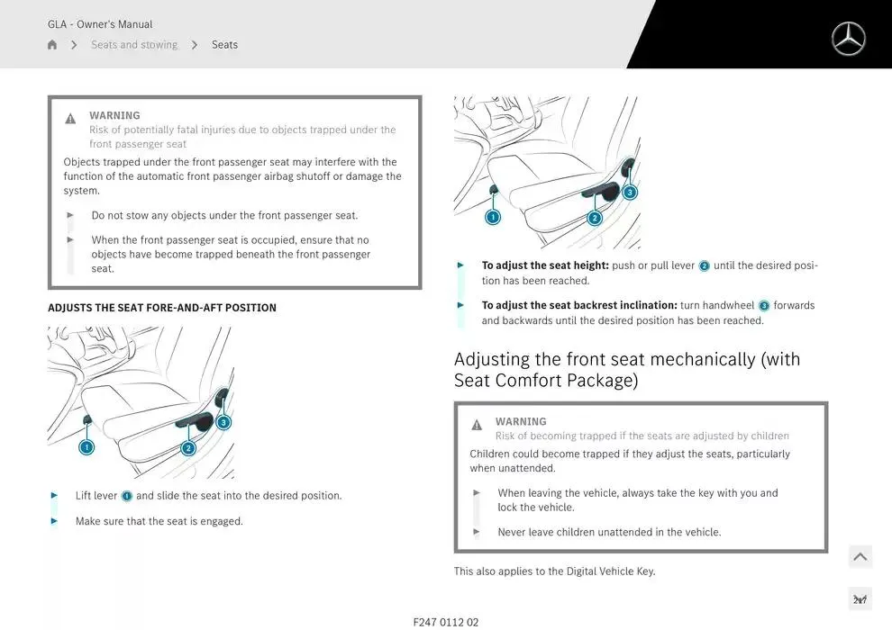 GLA SUV from 14 January to 30 April 2025 - Offers page 217